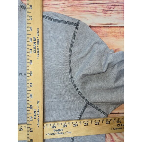 Orvis Mens Large Gray 1/4 Zip Pullover Shirt - Picture 8 of 8